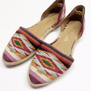 Anthropologie Kaanas Santa Fe D’orsay espadrilles
